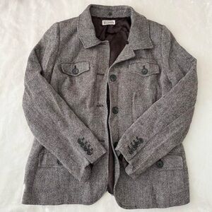 Michael Kors grey tweed blazer